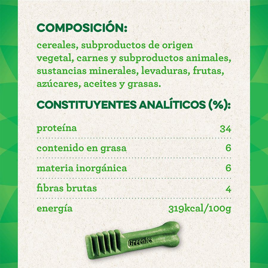 43 barritas Greenies Teenie Snacks Dentales Naturales para perros toy, , large indicador imagen numero 6